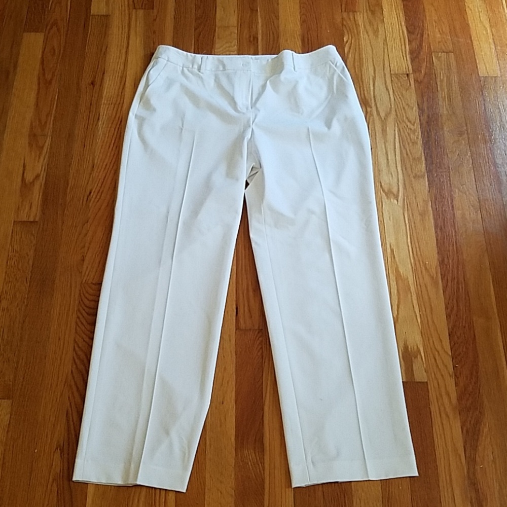 White dress pants
